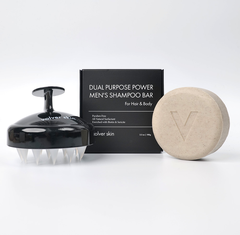 _Volverskin_ Men_s Shampoo Bar _Brush set